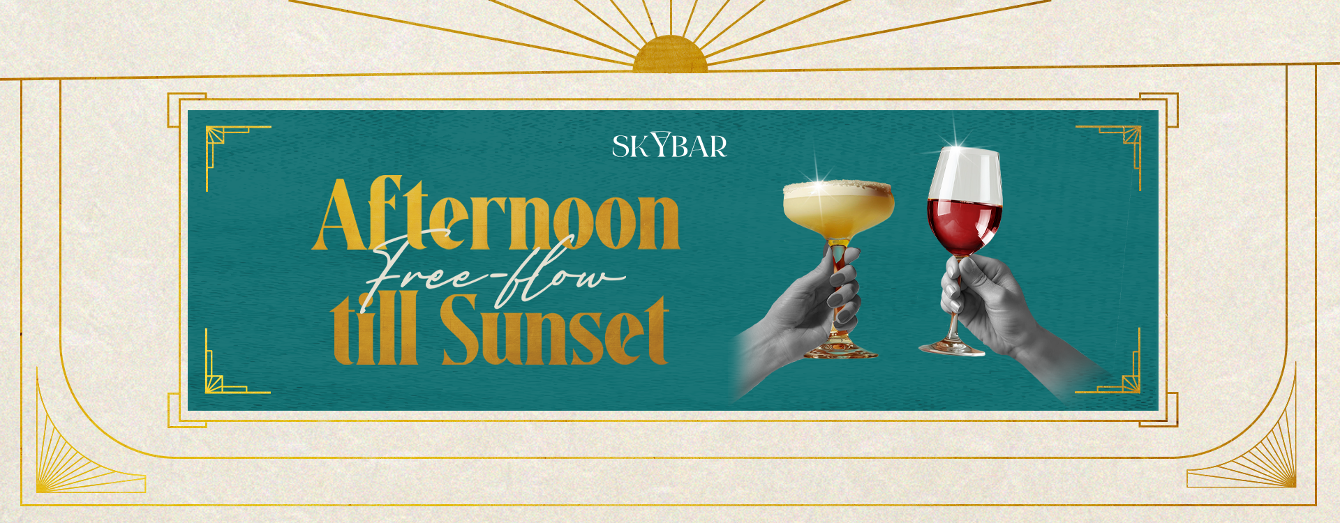 Skybar Afternoon Free Flow