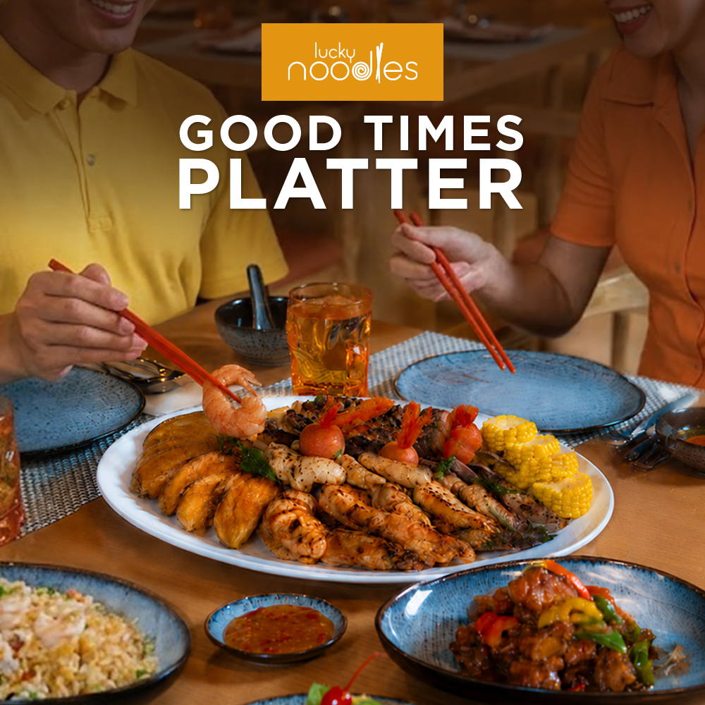 Lucky Noodles: Good Times Platter