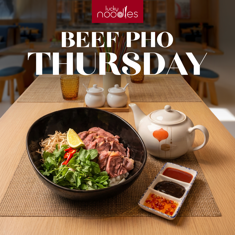 Lucky Noodles: Beef Pho Thursday