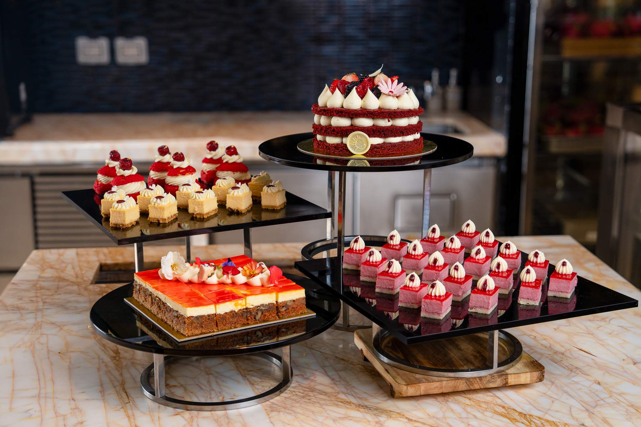 Grand Deluxe Room at Solaire Resort North, Manyaman’s ala carte meals for Mother’s Day, Desserts at FRESH International Buffet, Finestra at Solaire Resort North