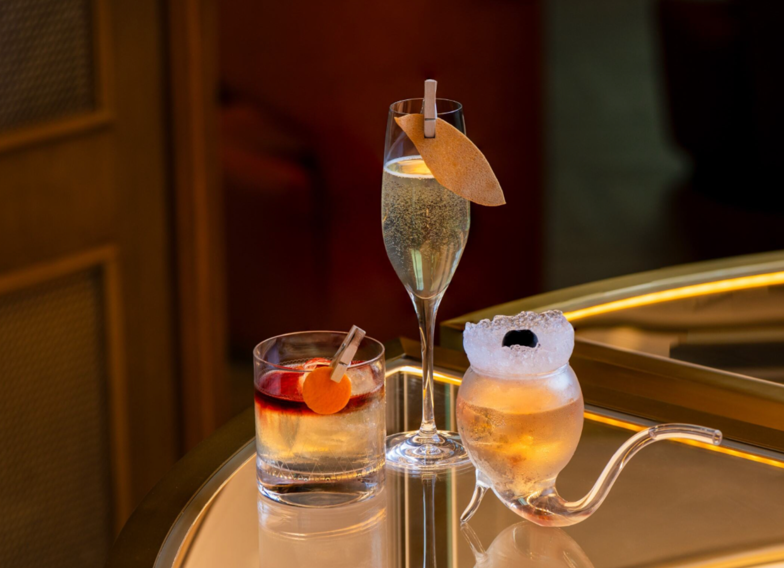 (From L-R) Solar, Milkyway, and Lunar from Skybar’s new Celestial Cocktails menu boasting flavors out of this world.