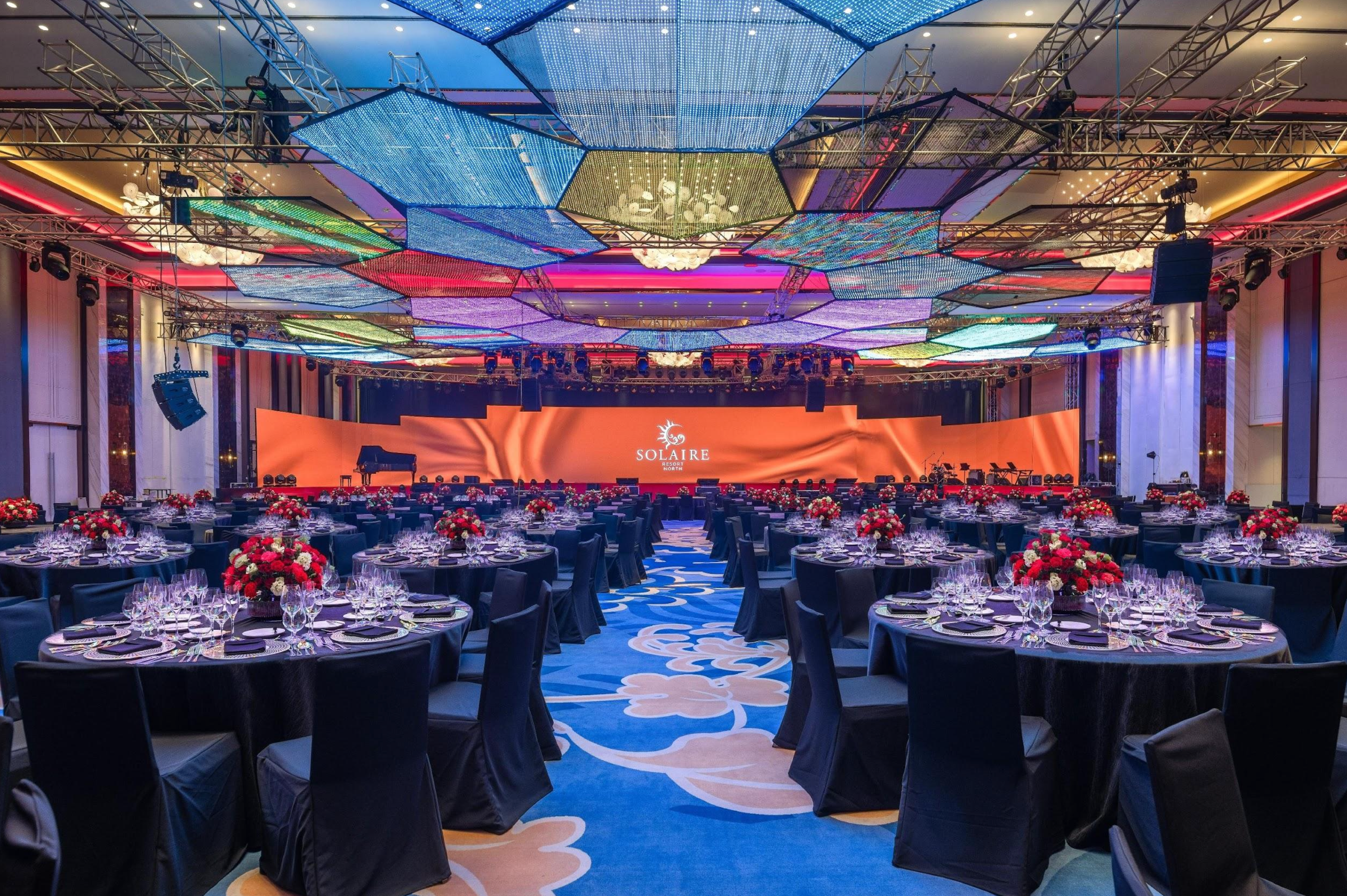 Solaire Resort North’s Grand Ballroom.