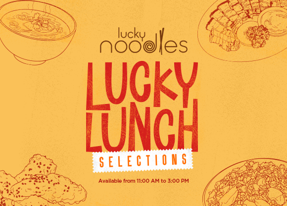 Lucky Noodles: Lucky Lunch Selections