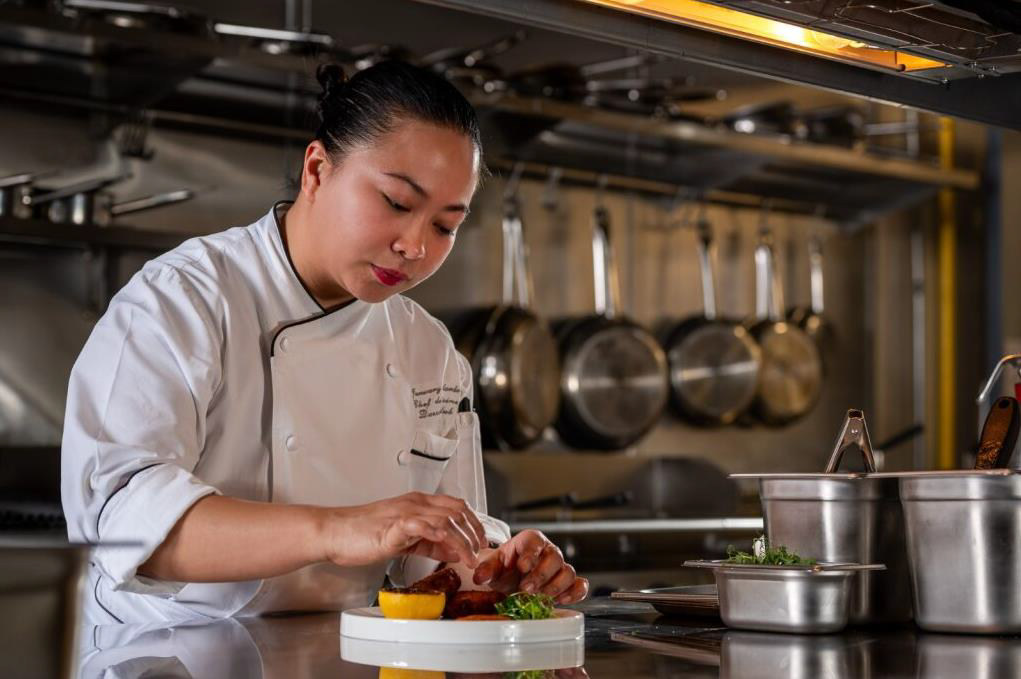 Quezon Club Chef de Cuisine January Belardo takes the helm of this gateway to a newfound nightlife destination in northern Metro Manila