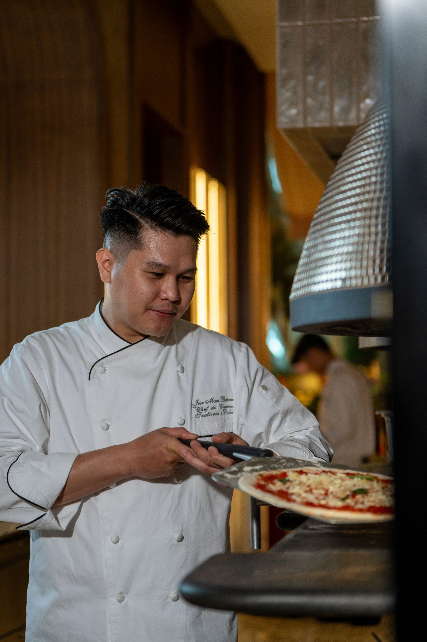 Chef Chef Joboy leads the kitchen of Trattoria e Dolci.