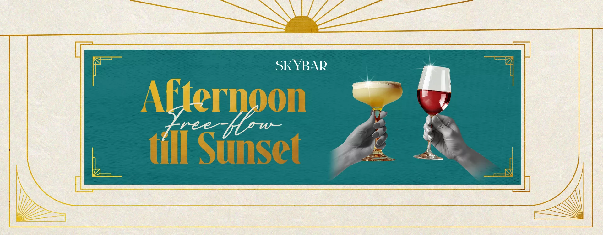 Skybar Afternoon Free Flow