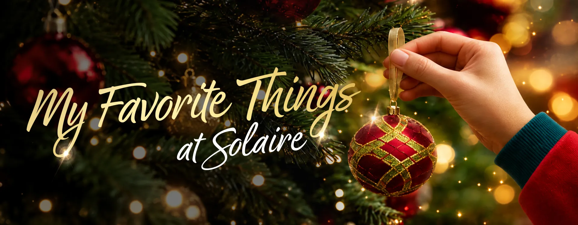 My Favorite Things This Christmas at Solaire