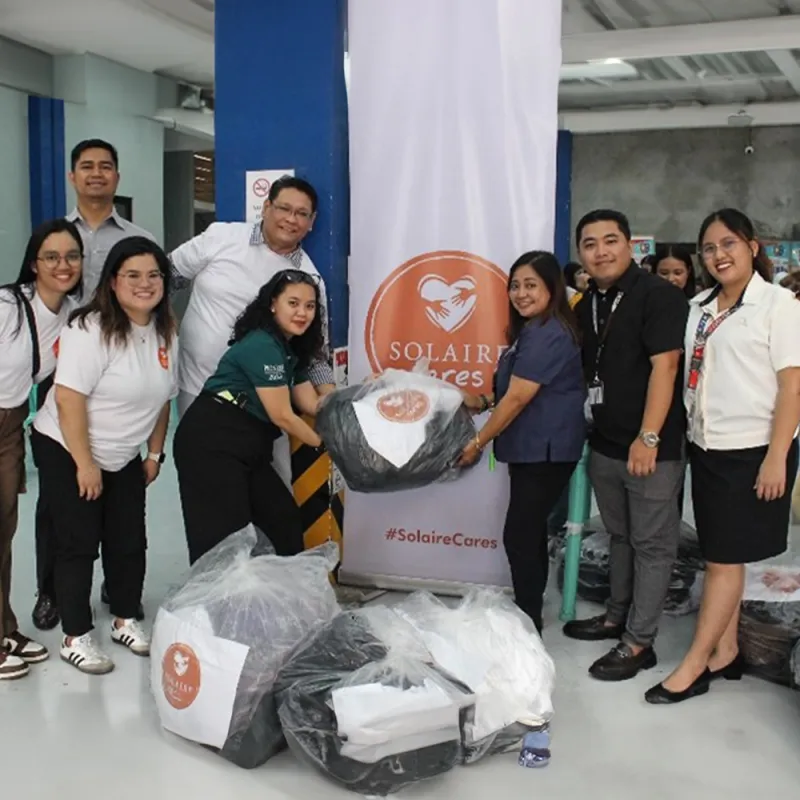 Solaire Resort Partners with Quezon City Government and Quezon City University to Champion Textile Waste Reduction