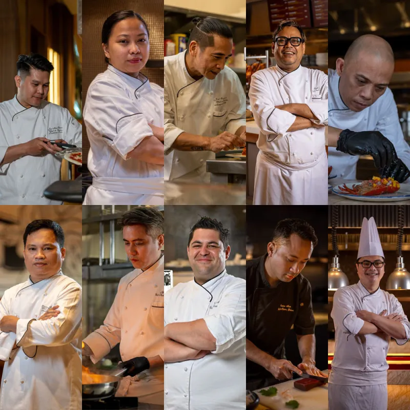 Solaire Resort North Celebrates Its Culinary Masters on International Chefs Day