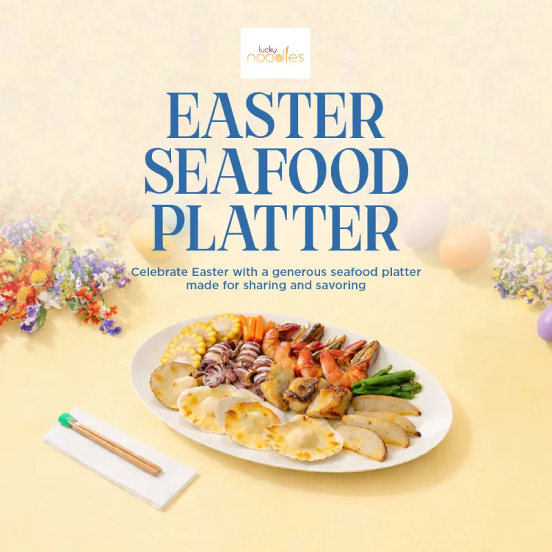 Lucky Noodles: Easter Seafood Platter